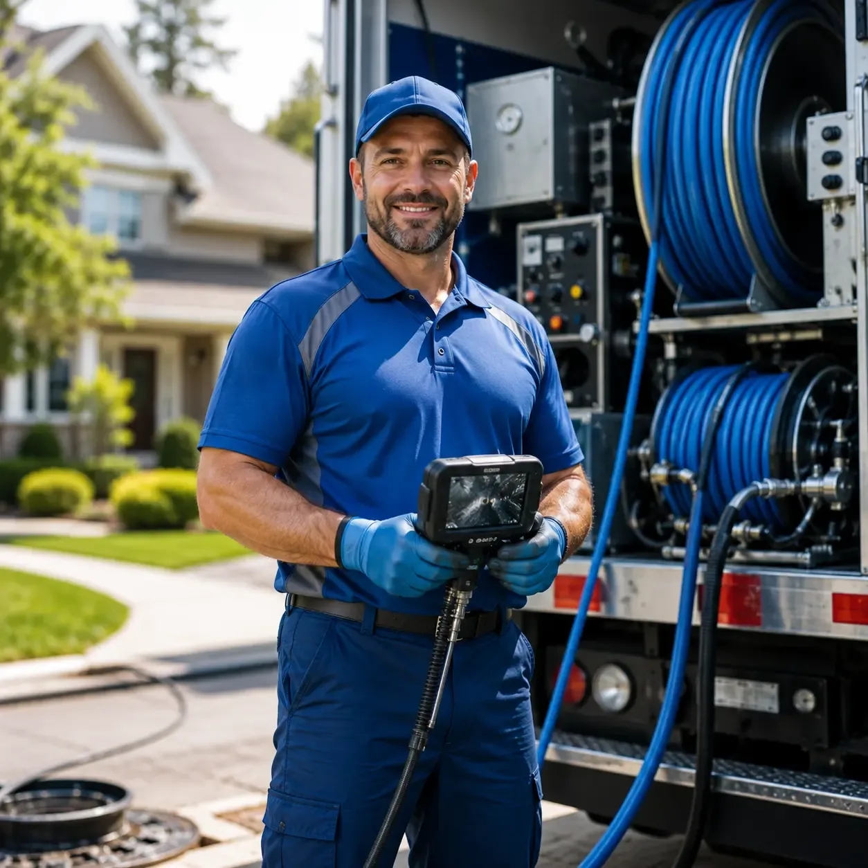 Local outdoor drain cleaning specialists in Janesville, WI